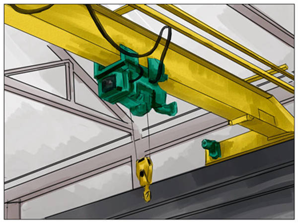单梁起重机宣传